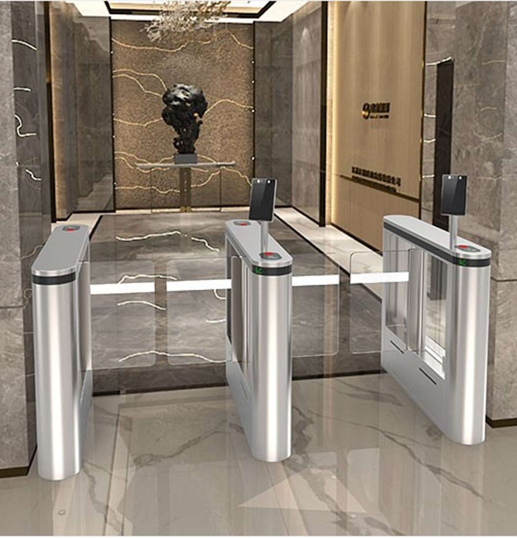 3 Arm Turnstile With Barcode Reader