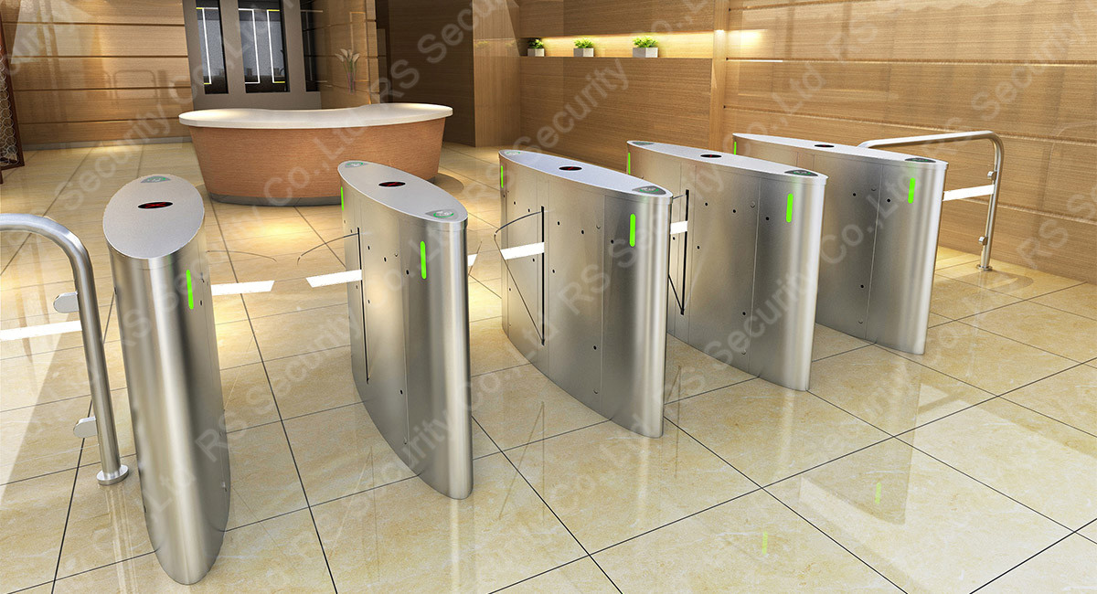 Drop Turnstile for Metro Station