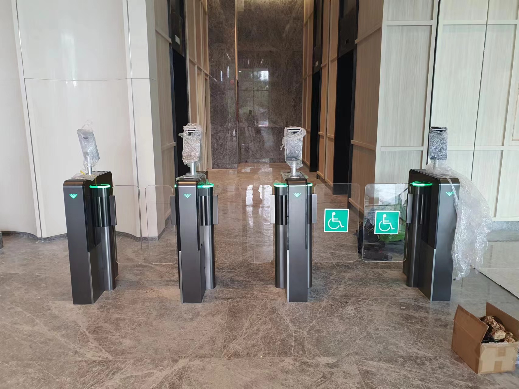 One Way Turnstile Gate for Subway Station