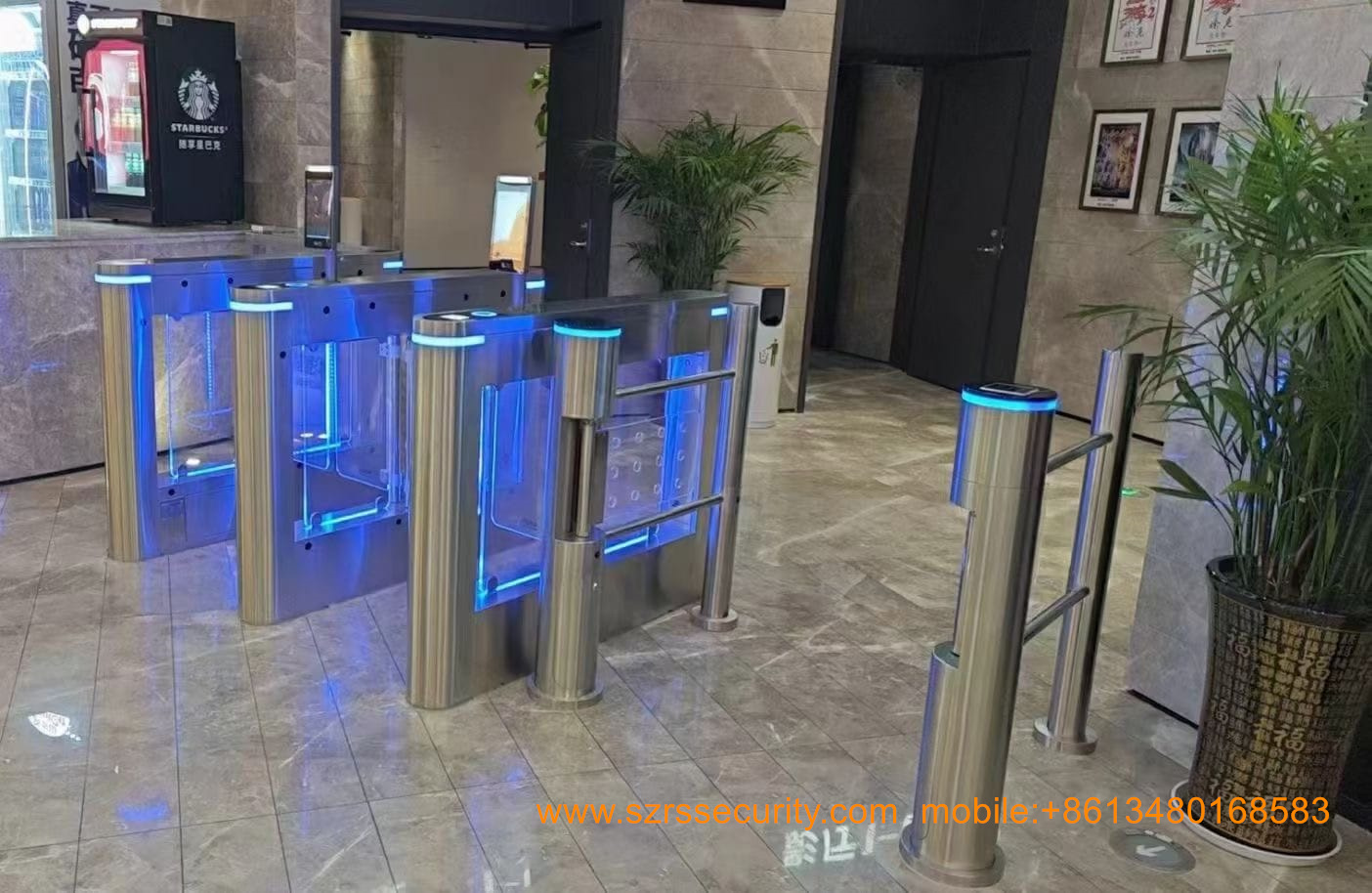 Flap Barrier For School Entrance