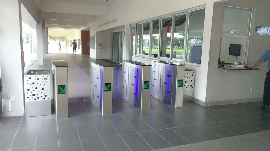 swing turnstile gate for Educational institutions