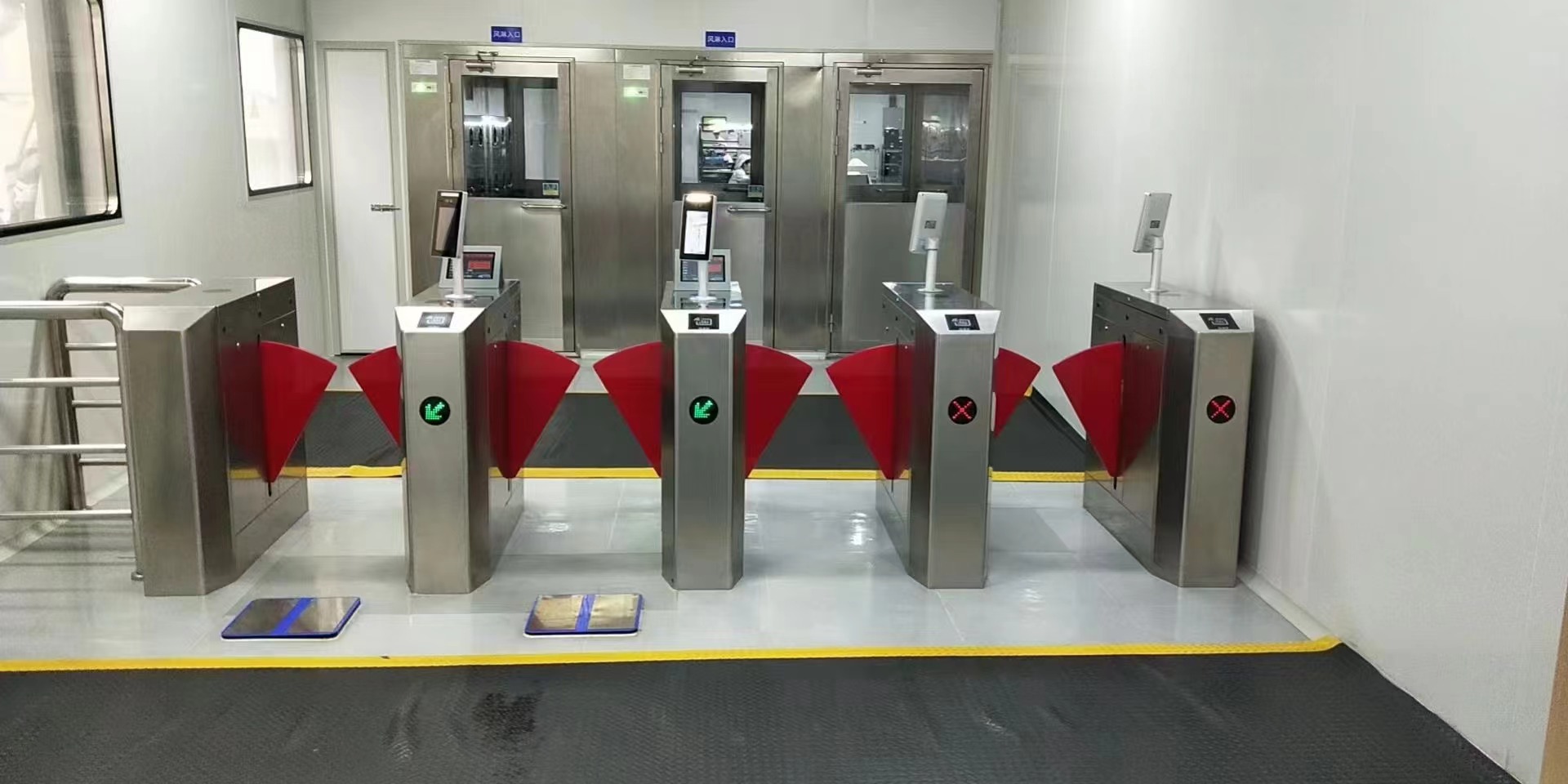 fastlane glassgate Turnstile for Visitor Ticket Check