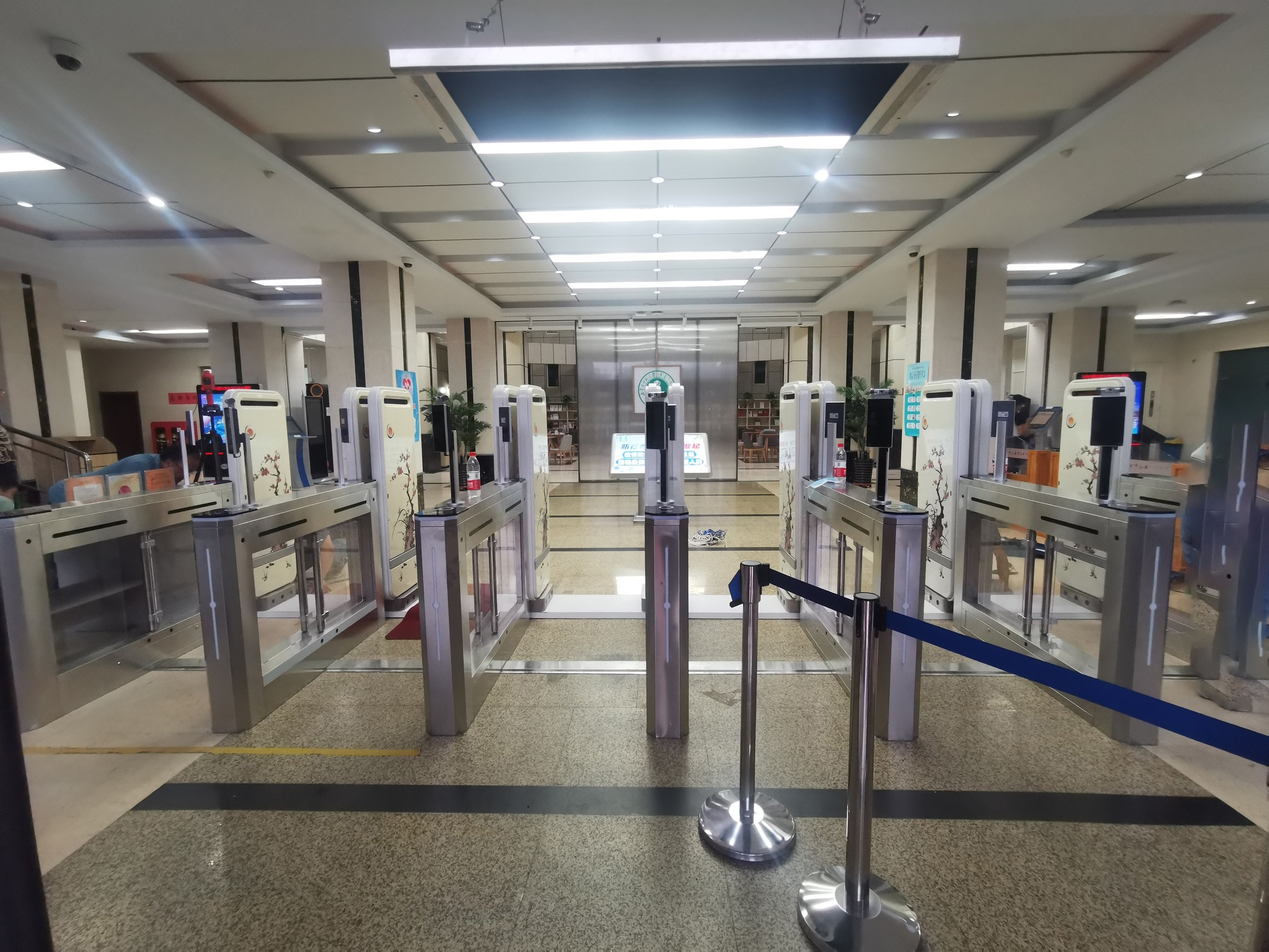 The Jual Flap Barrier Turnstile With Ticketing System