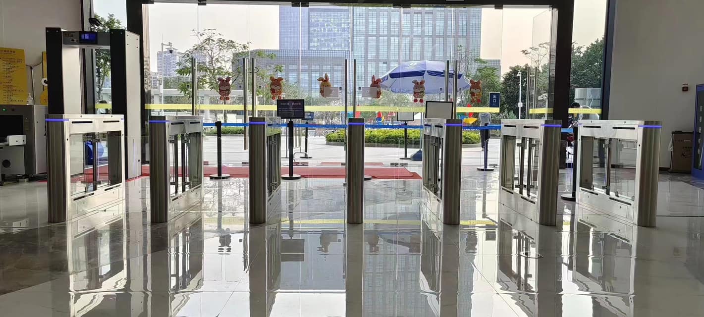 One Way Turnstile For Stadium Security