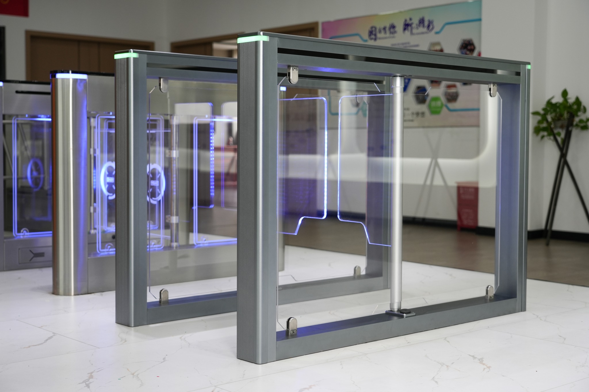 Manual Swing Pedestrian Turnstile Gate With Remote Control B…