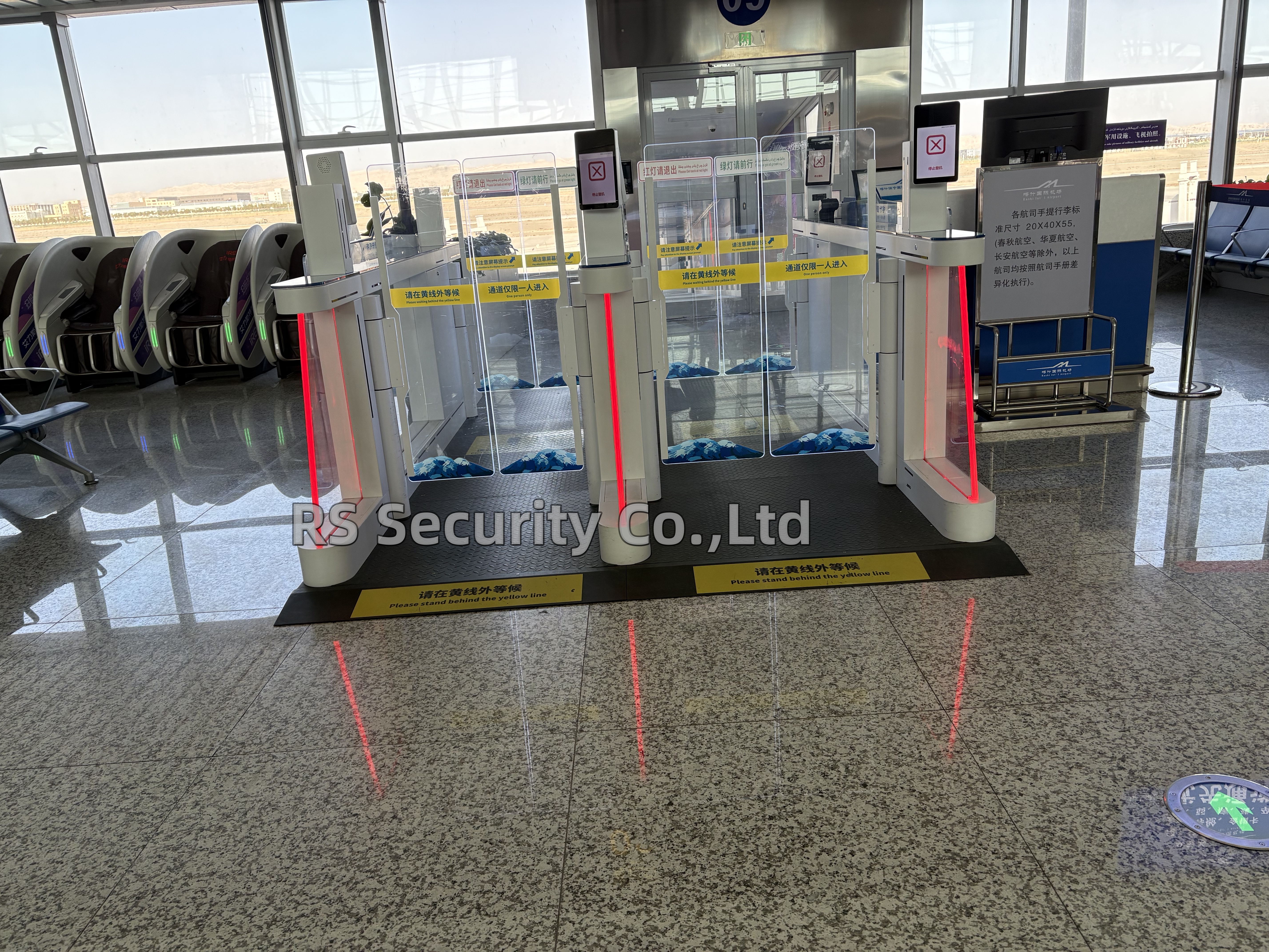 full height security turnstiles
