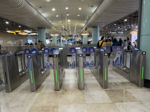 motorized turnstile