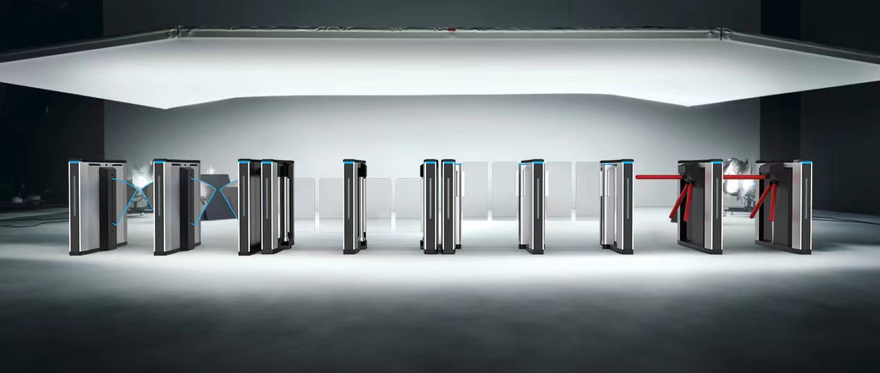 Turnstile Complex With Button Remote Control