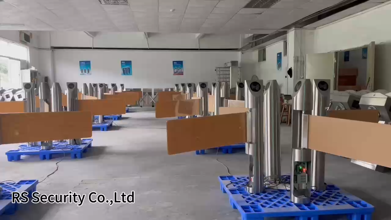 manual swing barrier gate