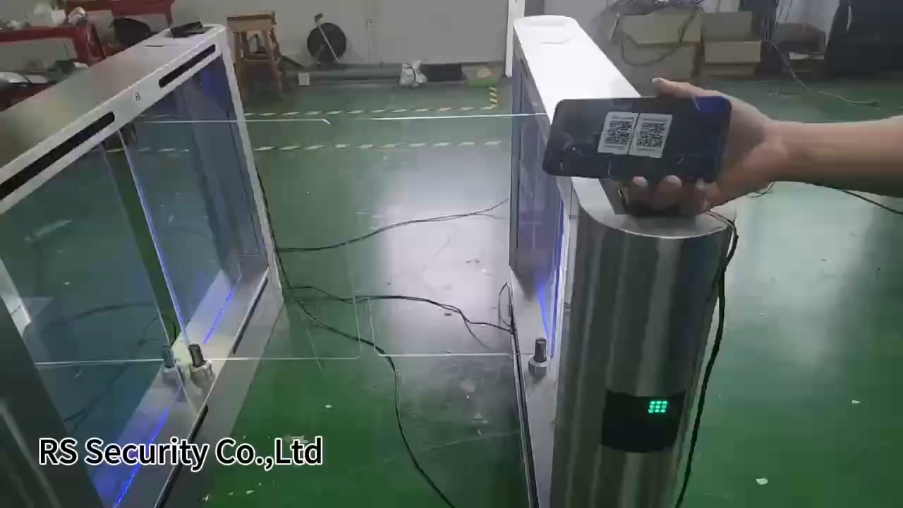 The QR Code Reader Swing Turnstile for Parks