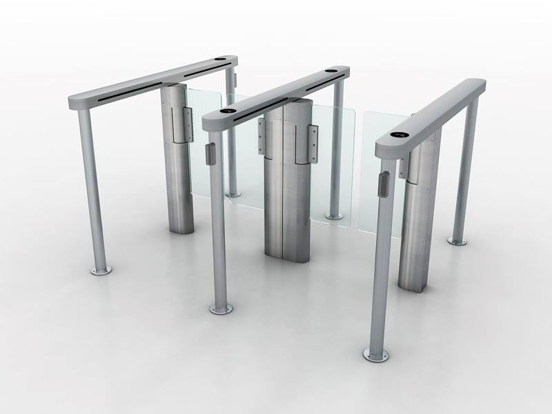 ADA Swing Barrier With Barcode Reader